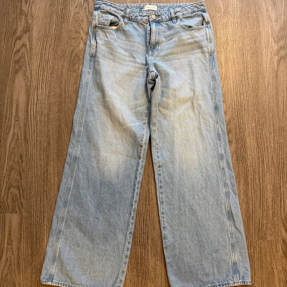PacSun Light Wash Wide Leg Jeans